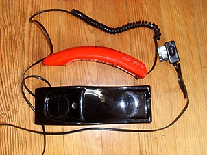 Telephone filaire vintage